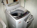 分解、清掃前の洗濯機