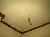 天井点検口の設置作業